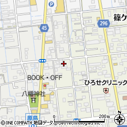 静岡県浜松市中央区篠ケ瀬町165周辺の地図