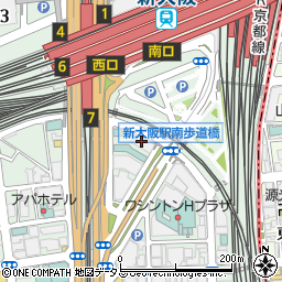 ユーラステクノ株式会社　大阪営業所周辺の地図