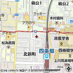 大阪府大東市北新町18-6周辺の地図