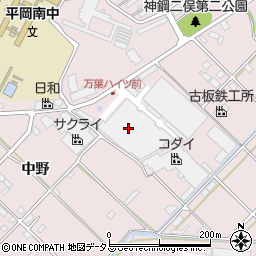 滝川工業株式会社　本社・工場周辺の地図