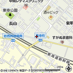 愛知県豊橋市東幸町東明111周辺の地図