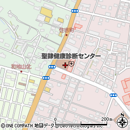聖隷浜松病院第２駐車場周辺の地図