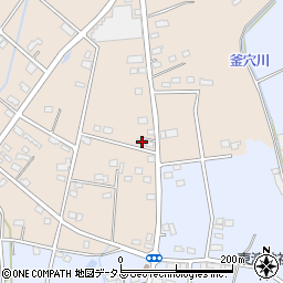 静岡県浜松市中央区神原町1177周辺の地図