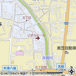京都府木津川市木津町奈良道周辺の地図