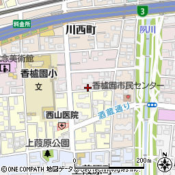 兵庫県西宮市中浜町2-13周辺の地図