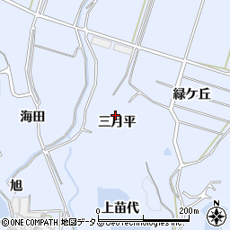 愛知県南知多町（知多郡）大井（三月平）周辺の地図