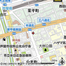 株式会社阪神調剤薬局本社周辺の地図