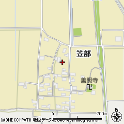 三重県伊賀市笠部473-3周辺の地図