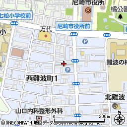 盆子原商店周辺の地図