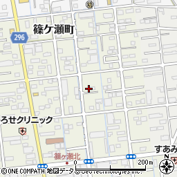 静岡県浜松市中央区篠ケ瀬町459周辺の地図