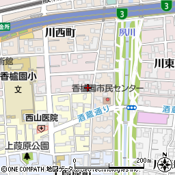 兵庫県西宮市中浜町2-5周辺の地図