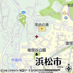 静岡県浜松市中央区和合町1151周辺の地図