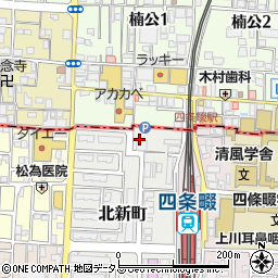大阪府大東市北新町18周辺の地図