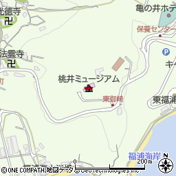 雲火焼展示館桃井ミュージアム周辺の地図