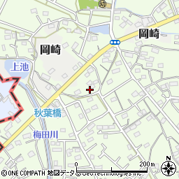 静岡県湖西市梅田229-4周辺の地図