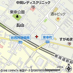 愛知県豊橋市東幸町東明117-4周辺の地図