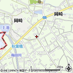 静岡県湖西市梅田229-2周辺の地図