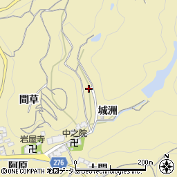 愛知県知多郡南知多町山海城洲4周辺の地図