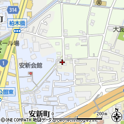静岡県浜松市中央区中野町4周辺の地図