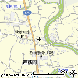静岡県牧之原市西萩間521周辺の地図