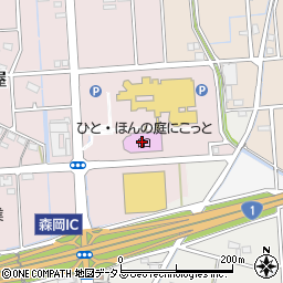磐田市役所　熊野伝統芸能館周辺の地図