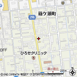 静岡県浜松市中央区篠ケ瀬町444周辺の地図