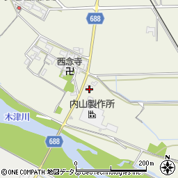 三重県伊賀市依那具844周辺の地図
