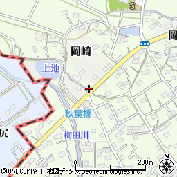 静岡県湖西市梅田220-1周辺の地図