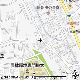 静岡県磐田市富丘690周辺の地図