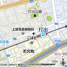 多田医院周辺の地図