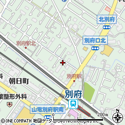 兵庫県加古川市別府町別府976-3周辺の地図
