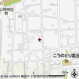 静岡県磐田市富丘519-2周辺の地図