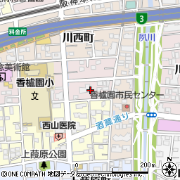 兵庫県西宮市中浜町2周辺の地図
