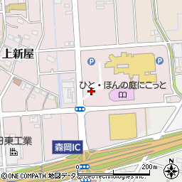 静岡県磐田市上新屋311周辺の地図