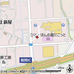 静岡県磐田市上新屋310周辺の地図