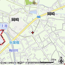 静岡県湖西市梅田229-7周辺の地図