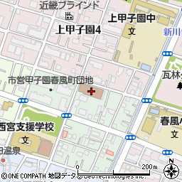 ＪＰ労組阪神支部周辺の地図