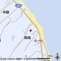 愛知県南知多町（知多郡）大井（間哉）周辺の地図