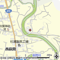 静岡県牧之原市西萩間277周辺の地図