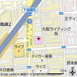 五苑 門真店周辺の地図