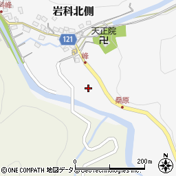静岡県賀茂郡松崎町岩科北側1057周辺の地図