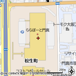 ららぽーと門真・三井アウトレットパーク大阪門真周辺の地図