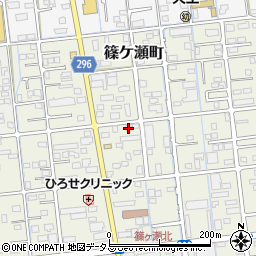 静岡県浜松市中央区篠ケ瀬町448周辺の地図