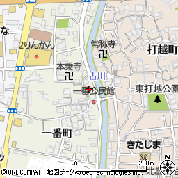 大阪府門真市一番町8-5周辺の地図