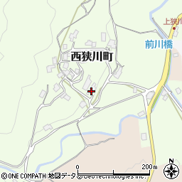 奈良県奈良市西狭川町594周辺の地図