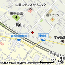 愛知県豊橋市東幸町東明117-1周辺の地図