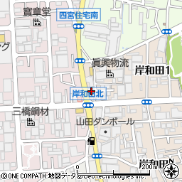 ダイワサイクル　門真店周辺の地図