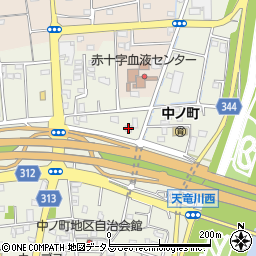 静岡県浜松市中央区中野町2574周辺の地図