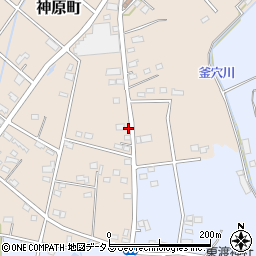 静岡県浜松市中央区神原町1180周辺の地図