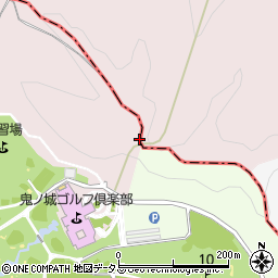 六道峠周辺の地図